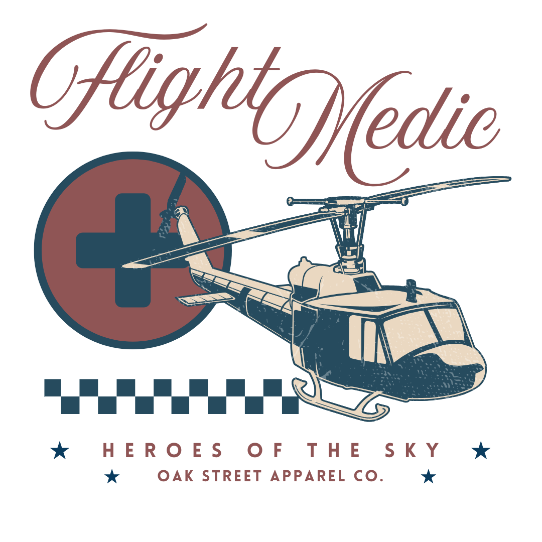 Flight Medic EMS Shirt (Front and Back)