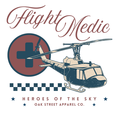 Flight Medic EMS Shirt (Front and Back)