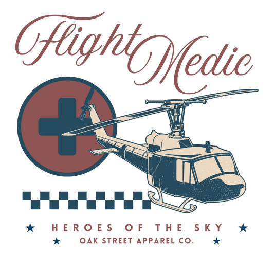 Flight Medic EMS Shirt (Front and Back)