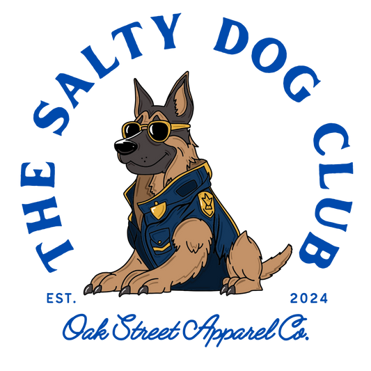 Salty K9 Police Hoodie (Front Only)