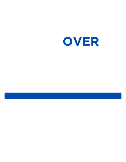 Thin Blue Line Police Shirt (Front and Back)