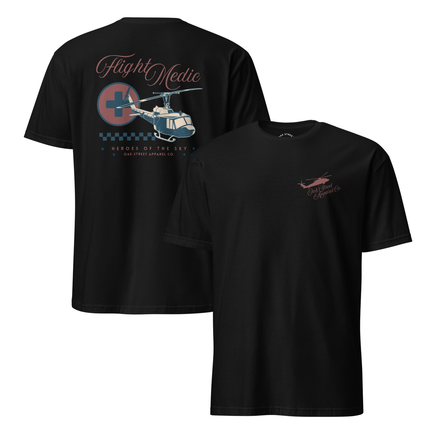 Flight Medic EMS Shirt (Front and Back)