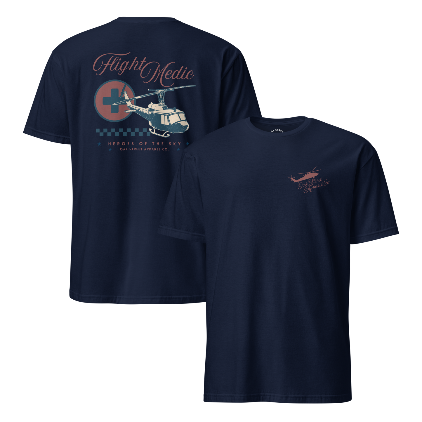 Flight Medic EMS Shirt (Front and Back)